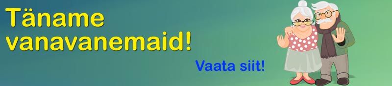 Vanavanemate tänamise ideid vaata siit