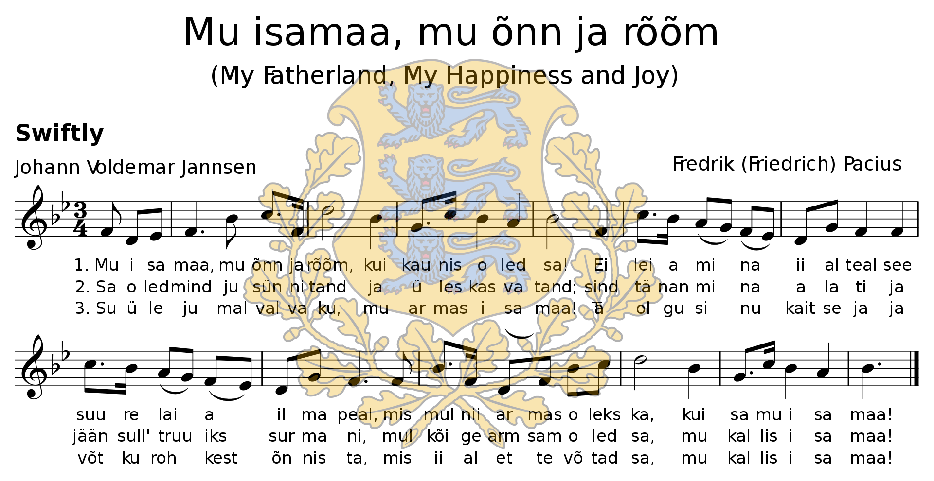 Eesti hümn Eesti hümn